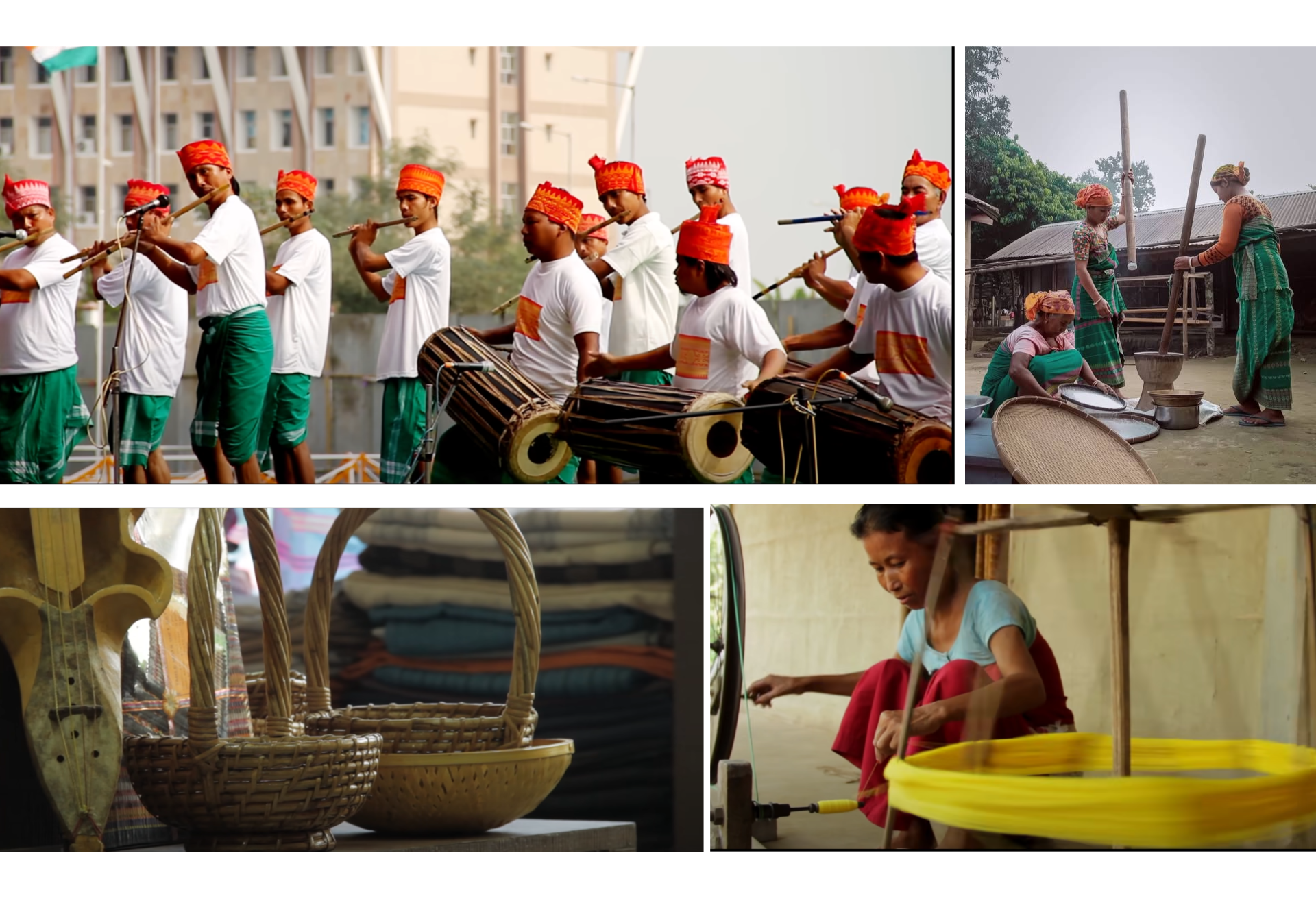 Real-World Reference: Handloom Shuttle Weaving